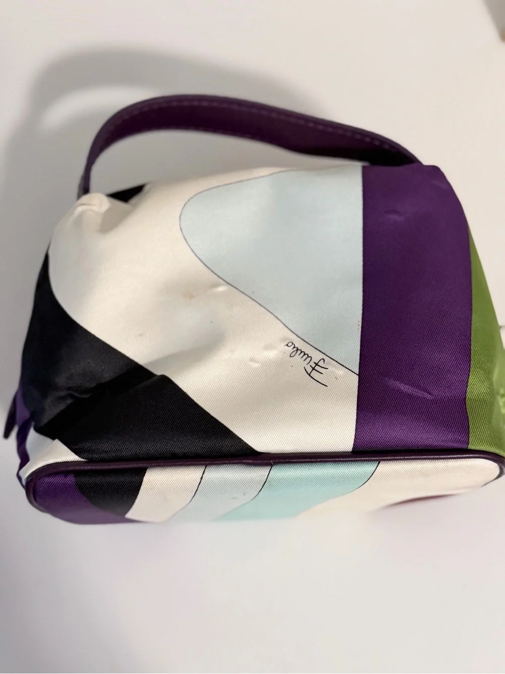 Emilio Pucci small cosmetics bag